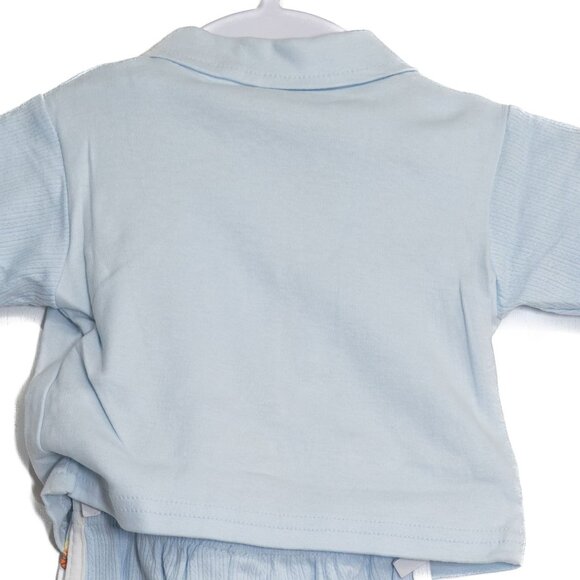 Teddy Boom Size 0/3M Baby Boys 3-Piece Outfit With Lil Champ Bear Embroidery - Picture 6 of 8